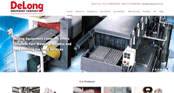 Desktop Screenshot of delongequipment.com
